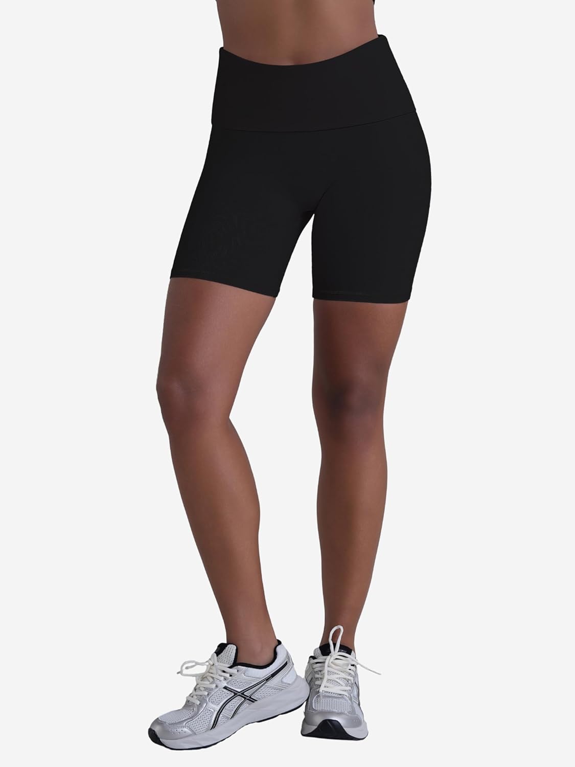 Sunzel High Waisted Biker Shorts - Tummy Control Compression for Women | Athletic Gym & Yoga Wear