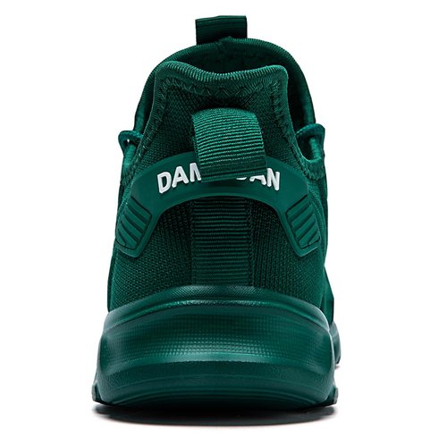 DLWKIPV Womens Slip On Sneakers Walking Shoes Tennis Shoes Running Sport Athletic Workout Shoes Non Slip Mesh Lightweight Breathable Casual Fashion Shoes Dark Green US 8