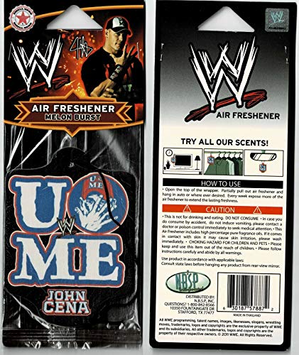 WWE Air Freshener - John Cena - Licensed & Sealed