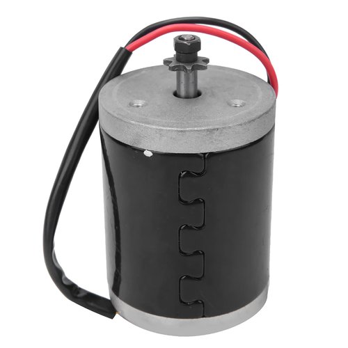 Haofy for My6812B 12 Motor, My6812 12V 120W High Speed Small Brush Motor with Belt Pulley Electric Scooter E Accessory