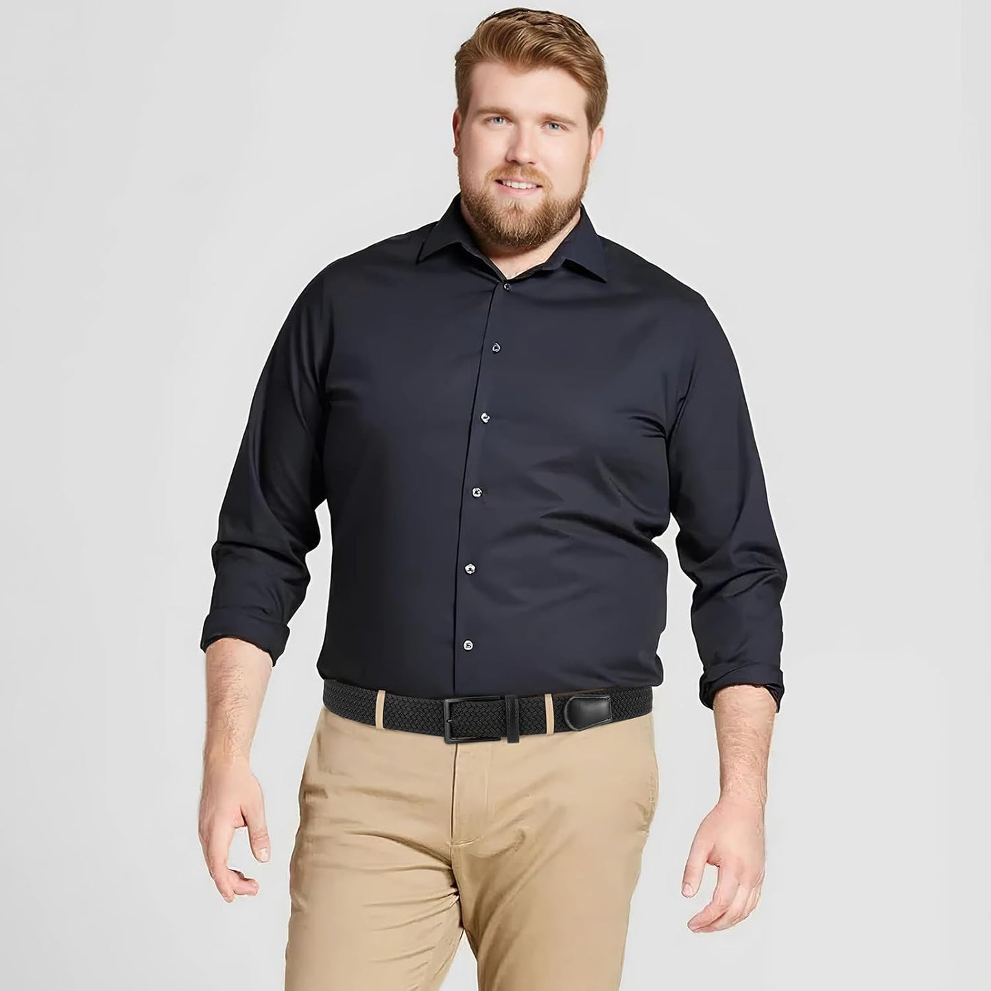 Beltroad Elastic Braided Golf Belt - No-Hole Design, Lightweight & Breathable, Perfect for Casual Wear
