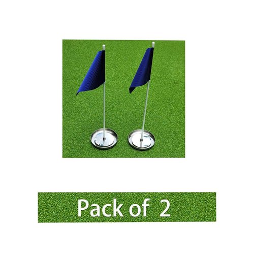 Putting Cup Metal with Flag Golf Training Hole for Golf Putting Green Indoor Outdoor