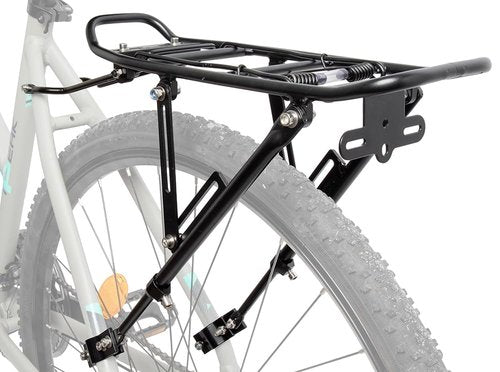 M-Wave M-Wave 440174 One-4-All Luggage Rack, 20-29-Inch, Aluminium, Black
