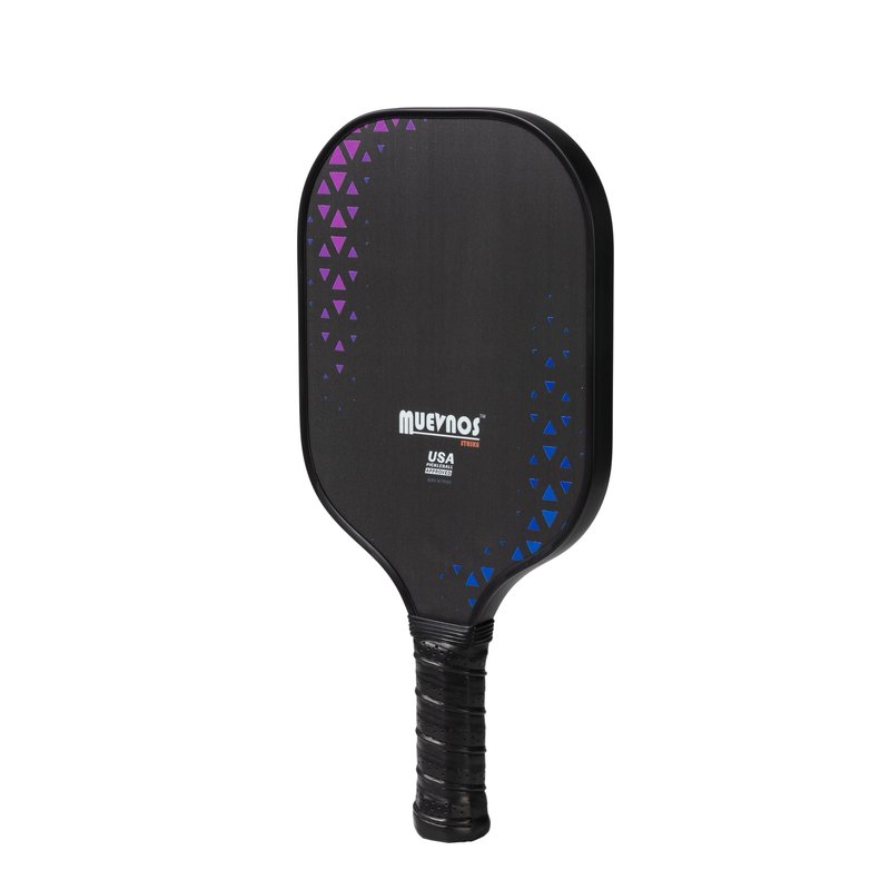 Muevnos Strike Pickleball Paddle, 13mm T700 Carbon Fiber, Durable Textured Surface for Power and Spin, USAPA Approved Pickleball Paddle, Lightweight Design for Beginners & Intermediate Players, Black