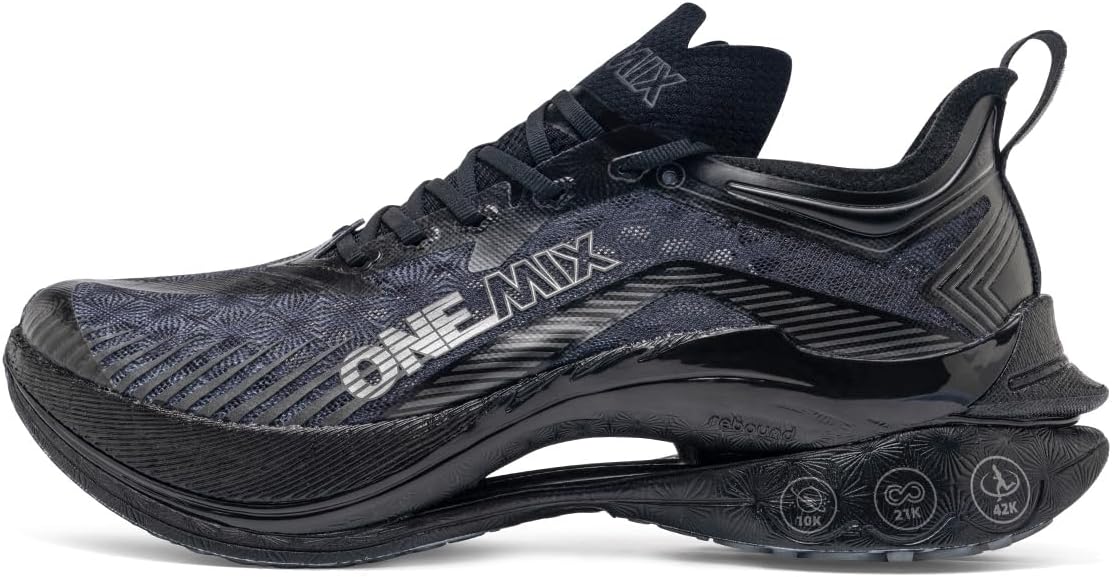 ONEMIX T700 Carbon Plate Running Shoes - Ultra-Light, Shock-Relief Sneakers for Men | Professional Stability