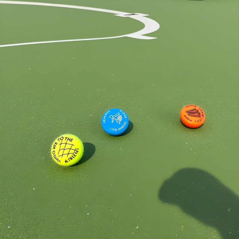 ZGLUZP 4 Pcs Spicy/Aggressive Reminder to Keep You On Your Tennis Game - Tennis Vibration Dampener, Tennis Racket Dampener, The Best Tennis Gift for Every Player Team Tennis Vibration Dampeners