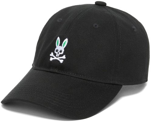 Psycho Bunny Rex Baseball Cap (Black)