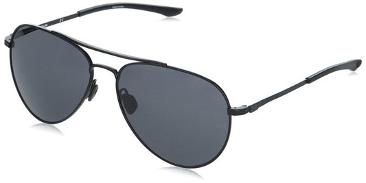 UA Unisex UA Instinct Sunglasses, Matte Black Frame w/ Gray Lenses