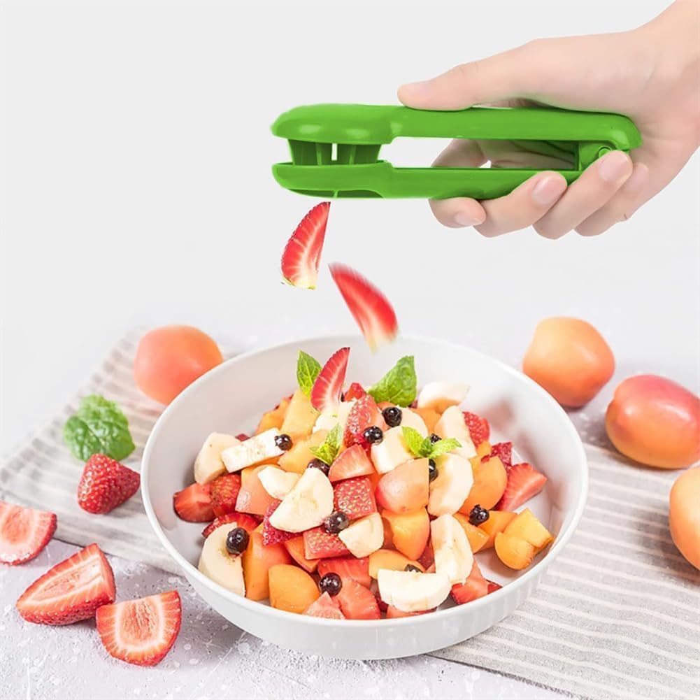 Skiennix Multifunctional Kitchen Gadget - Cherry Tomato, Strawberry & Grape Segmented Cutter