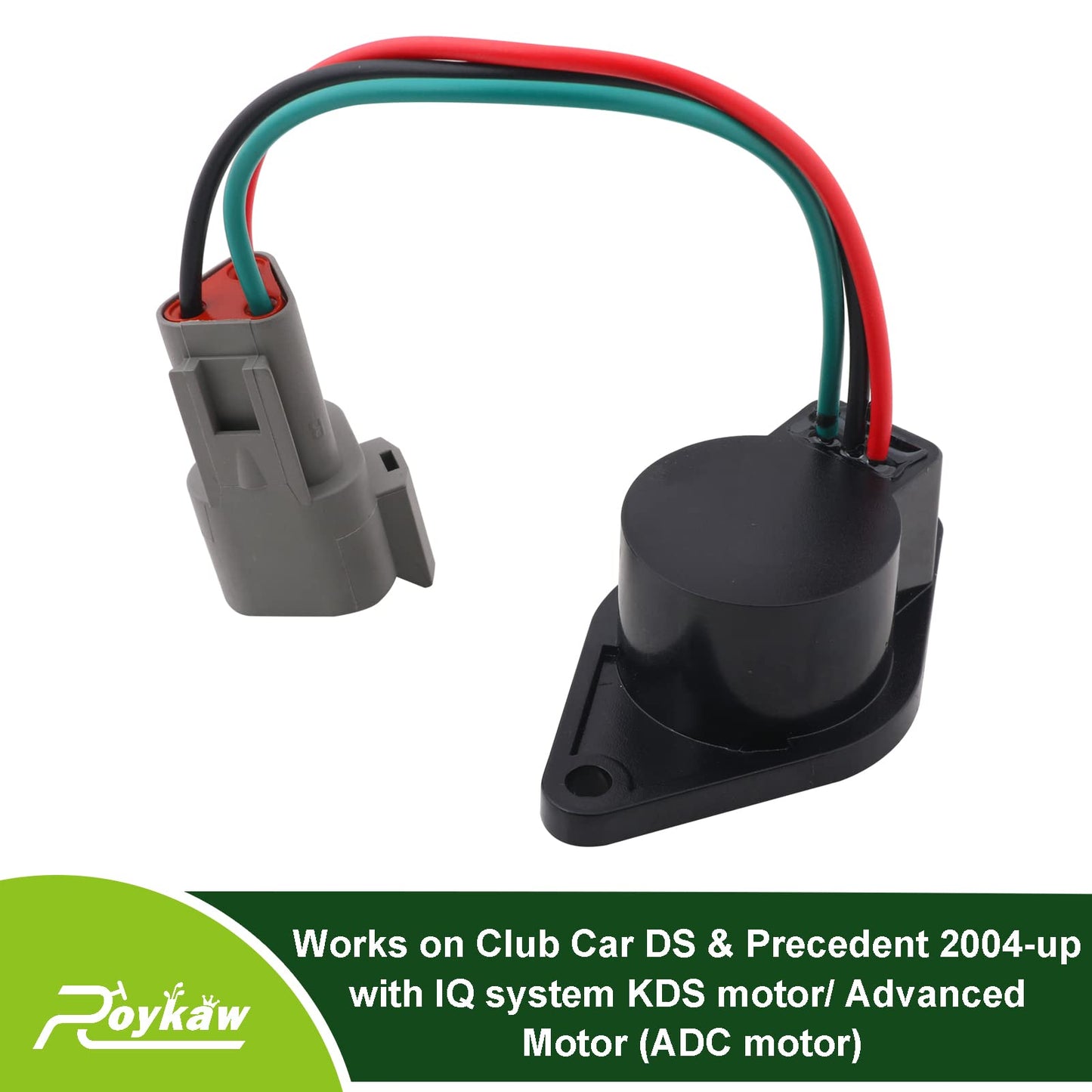 Roykaw Golf Cart IQ Speed Sensor with High Speed Magnet for 48 Volt Club Car DS & Precedent w/ADC Motor Replaces OEM # 102704901 102265601