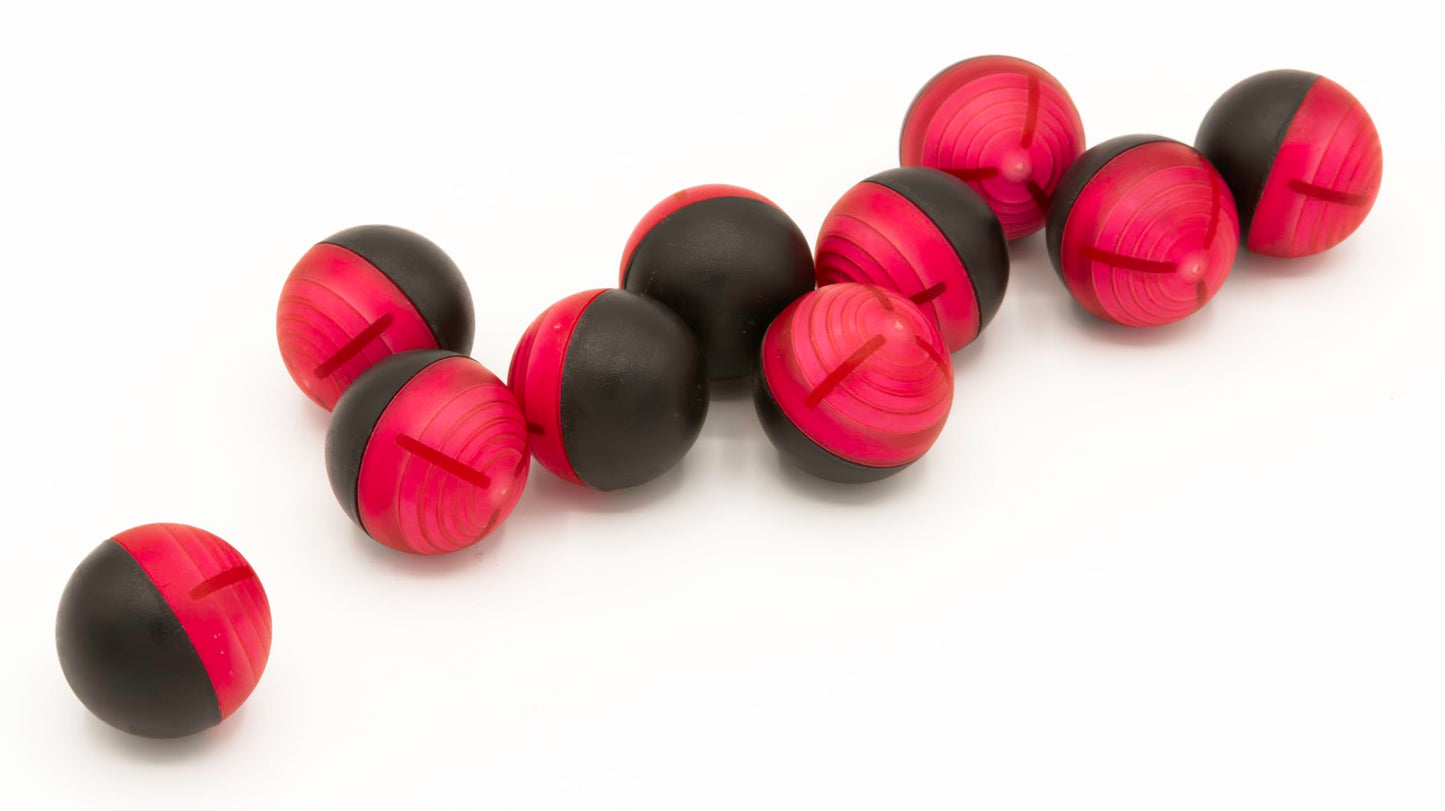 P2P Core Defense Pepper Rounds Non-Lethal Self Defense Ammo for Pepper and Paintball Guns, 68 Caliber, Pepper Rounds, 10 Count