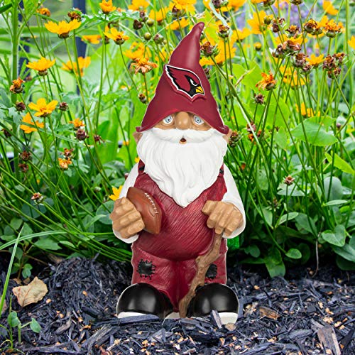 11.5-Inch NFL Team Logo Resin Garden Gnome Statue