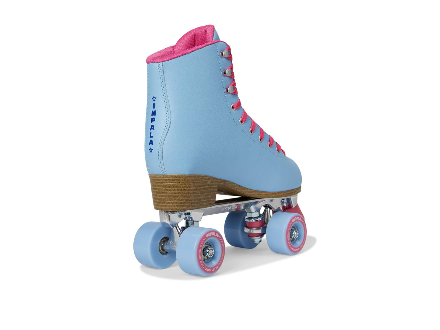 Impala Rollerskates Unisex Quad Skate (Big Kid/Adult), Blue Raspberry, 7