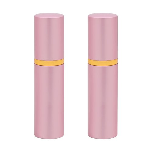 Sabre Lipstick Pepper Spray, Realistic Lipstick Design for Discreet Self Defense, 3X Longer Spray Time - Up to 10 Seconds, Maximum Police Strength OC Spray, 0.75 fl oz, Pink
