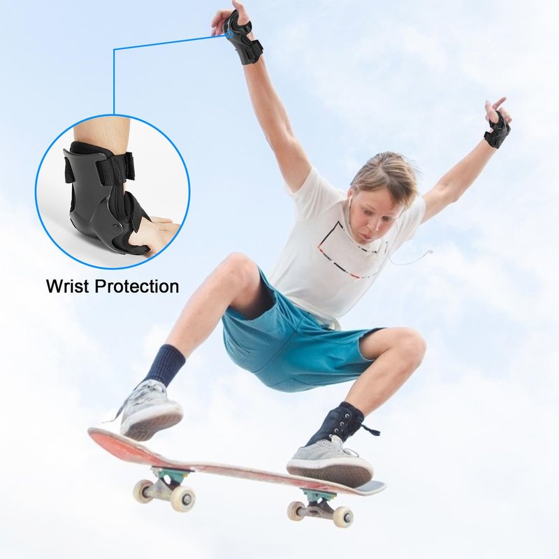 Tanden Wrist Guard Skating Protective Gear Adult and Kids Wrist Guards, Wrist Pads for Skating Skateboarding Snowboarding Ice Skating Wrist Guards