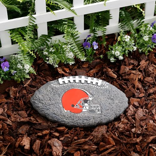 Cleveland Browns NCAA Faux Rock Garden Stone - One Size