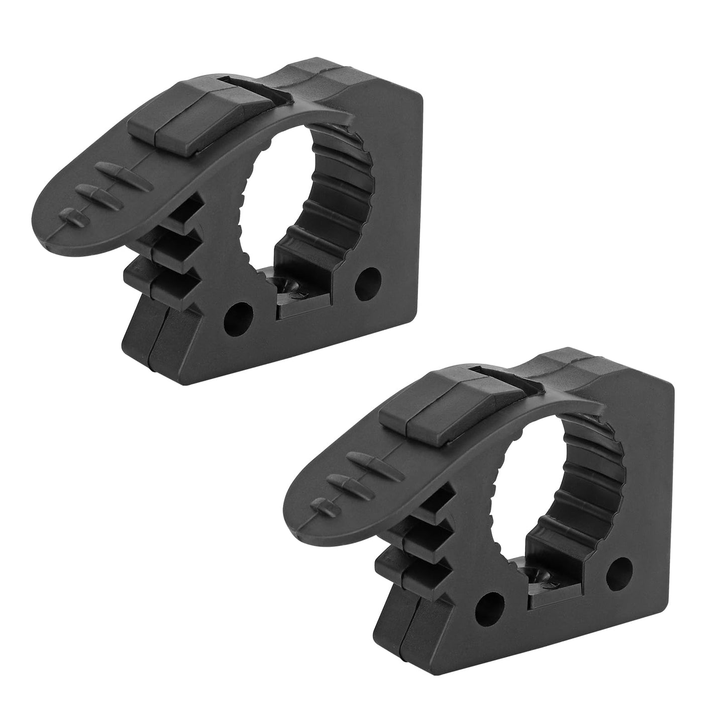 ADTOPI 2 Pack Shovel Holders for 1-1/5'' to 1-1/2'' Diameter Tools, Red