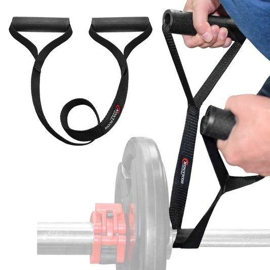 XonyiCos Portable landmine Straps Handle for landmine Attachment for barbellGrips Landmine Attachments Home Gym Equipment for Build Arm Shoulder Back Muscles