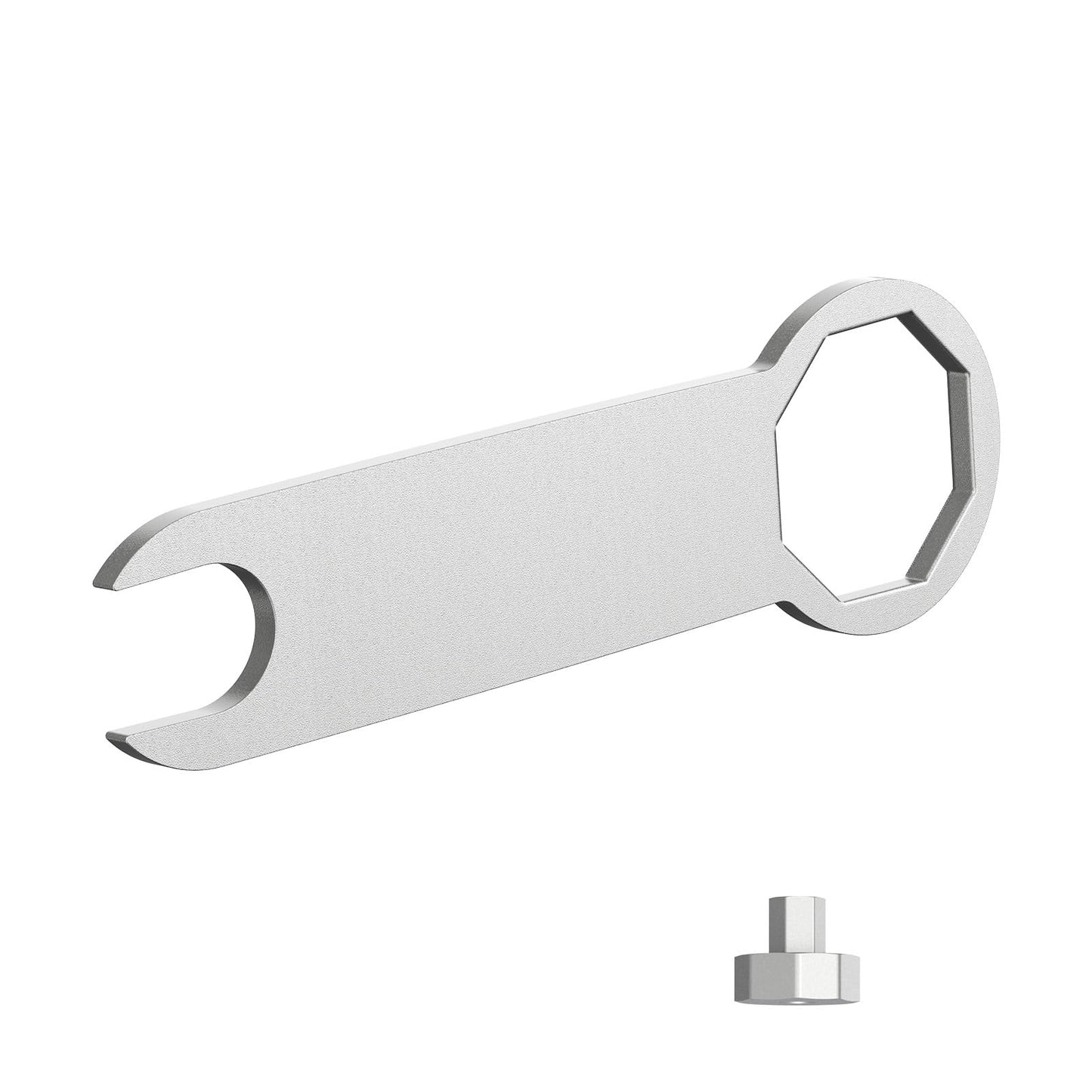 ISDOHS Dual Chamber Fork Cap Wrench Tool, Compatible with 2005-2025 Dirt Bike Front Suspension, Fits YZ250F / YZ450F / YZ250, 49mm Outer Cap & 35mm Inner Cap Removal Tool