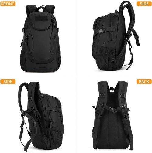 HUNTVP 25L Tactical Backpack - Military Assault Pack with Water-Resistant Design | Durable Rucksack