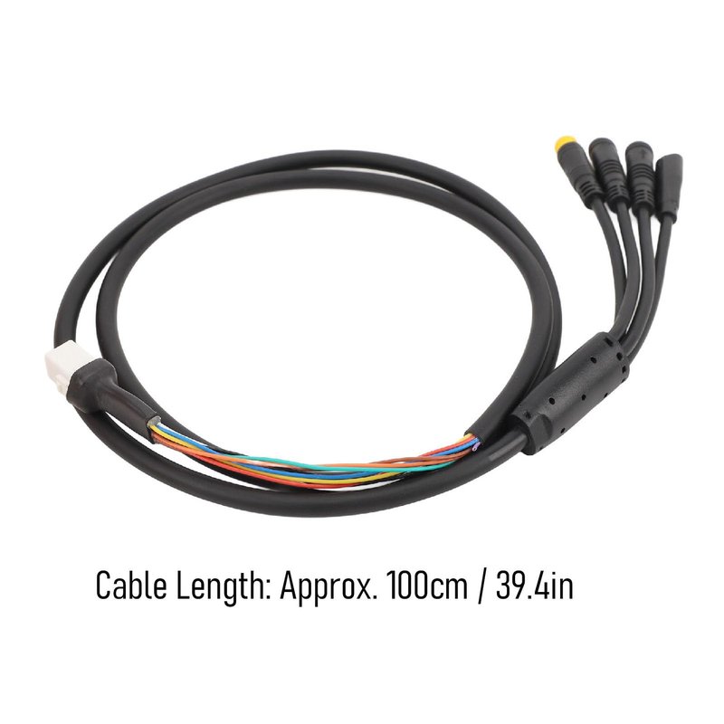 aqxreight Electric Bike Extension Cable Mid Drive Motor Wire Harness Suitable for M200 M300 M400 M420 M620 G330 G332 G510 G360 with CAN Protocol Mid Drive Motor
