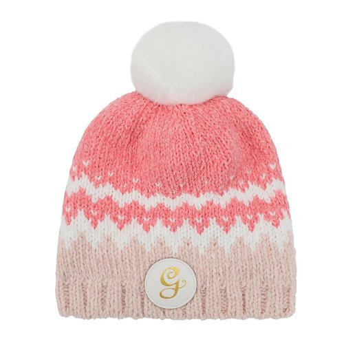 Bioworld Wicked G Pink Chenille Yarn Cuffless Beanie