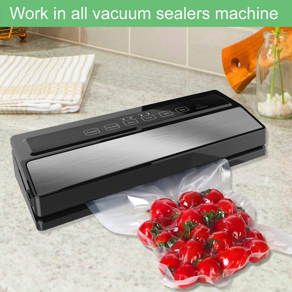 O2frepak Plus Quart 10"x13" Vacuum Sealer Bags 100ct BPA Free Food Storage