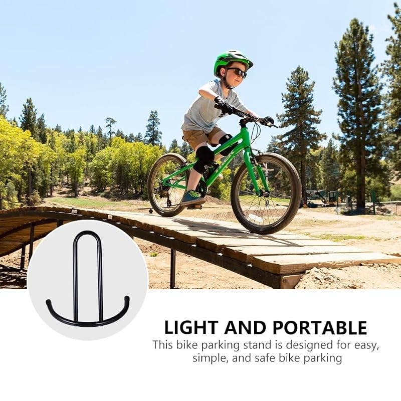 Portable Bike Parking Rack Stand - Indoor Storage, 2-Pack