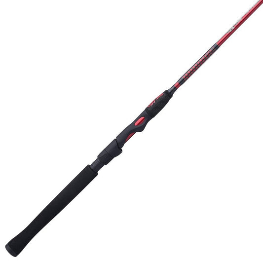 Ugly Stik 7' Carbon Walleye Spinning Rod, 2 Piece Fishing Rod, Medium Rod Power, 6-12 lb Line Rating, Lure Rating 1/8-3/4 oz