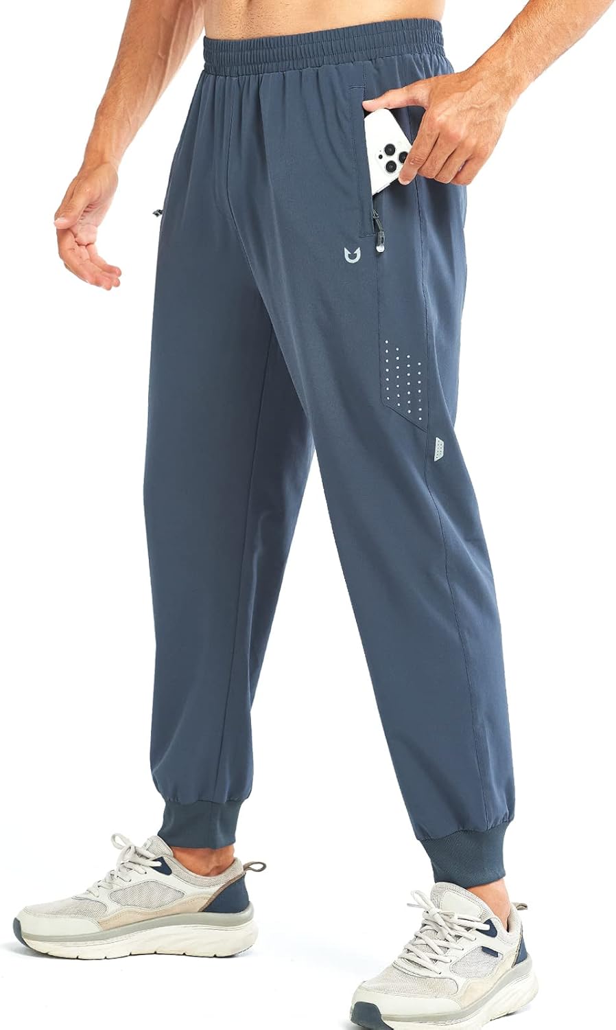 NORTHYARD Men's Athletic Running Pants - Lightweight Quick-Dry Joggers for Gym & Sports Training
