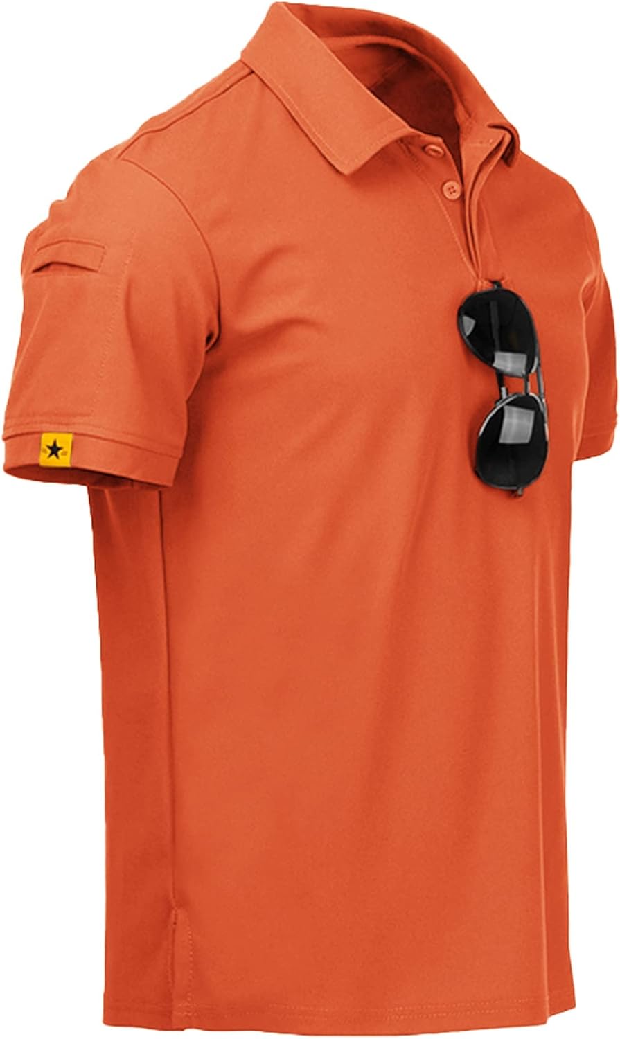 ZITY Men's Polo Shirt - Short Sleeve Tactical Golf T-Shirt | Stylish Casual Athletic Wear