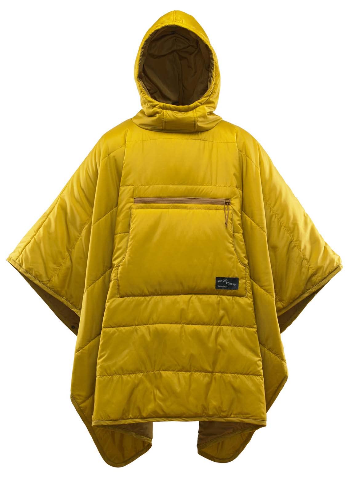 Therm-a-Rest Honcho Poncho Wearable Hoodie Blanket, Wheat One Size