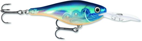 Rapala Glass Shad Rap 05 Blue Ghost Lure, Multi, One Size (GSR05BGH)