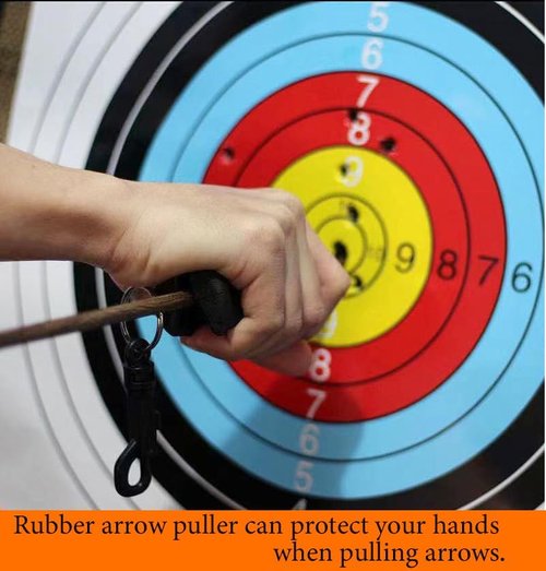 Archery Target - 16x16 Inch 10 Ring Bow and Arrow Target for Hunting & Practice | Durable Design