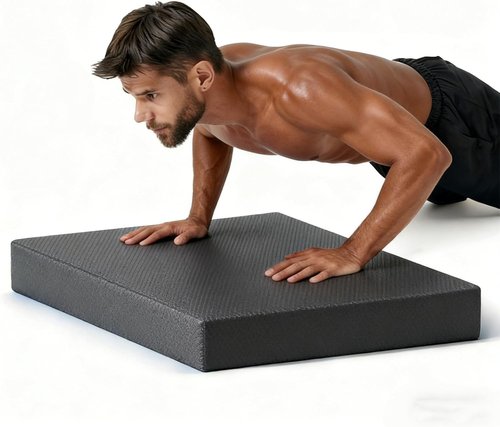 High-Density Balance Pad by Skiennix - Extra Large Foam Board for Rehabilitation & Stability Workouts