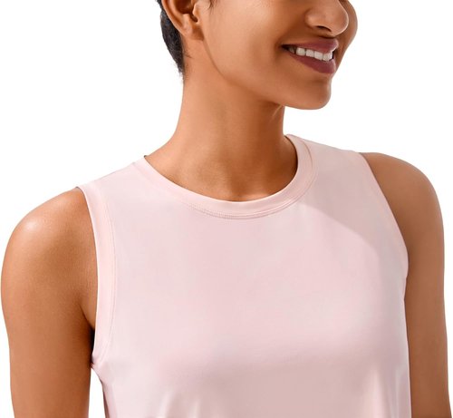 JOYSPELS Ice Silk Workout Tank Tops - Cool-Dry Sleeveless Yoga Shirts for Women | Loose Fit