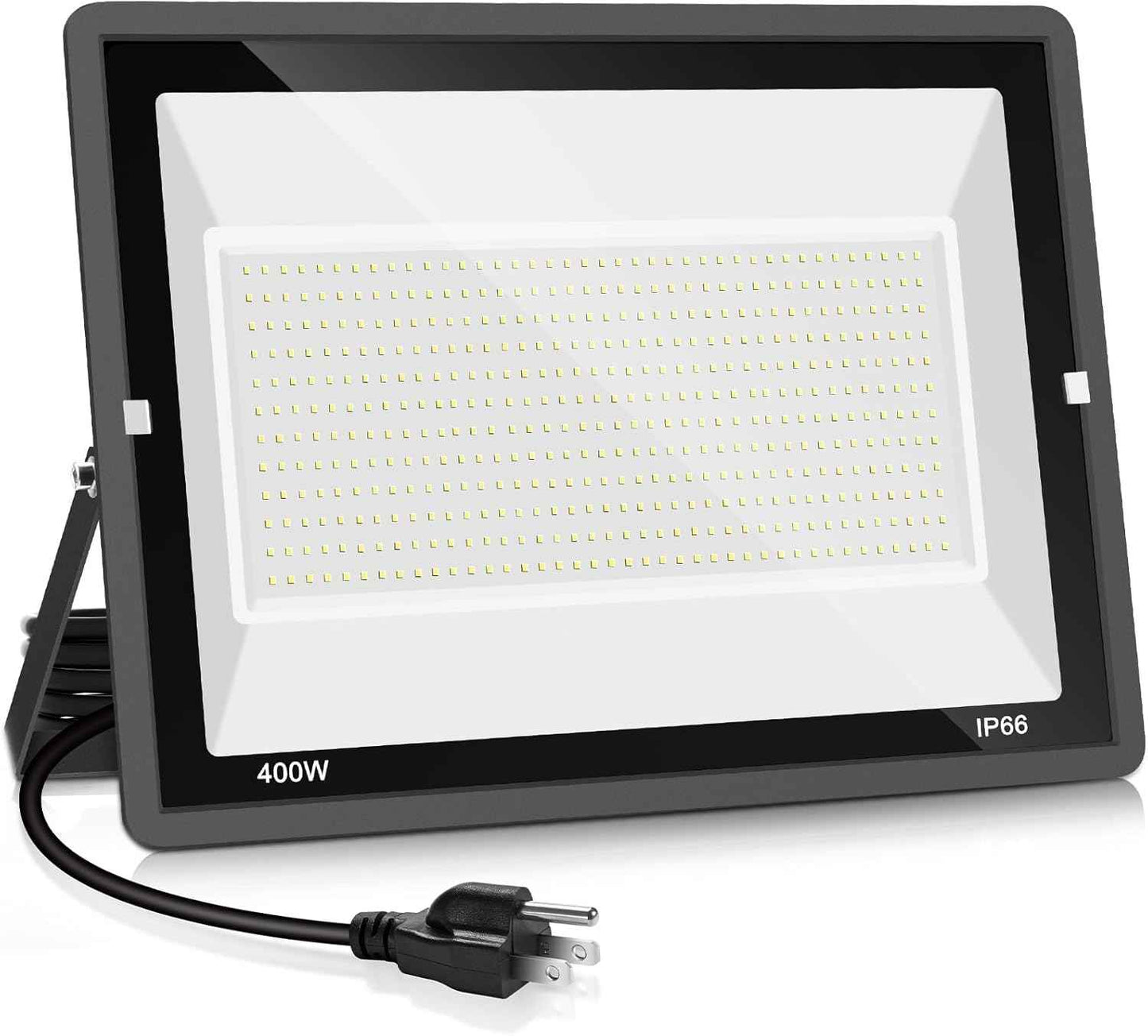 300W LED Flood Light - 2000W Equivalent, 5000K Daylight, 43500LM Waterproof Commercial Lighting for Sports Fields & Stadiums