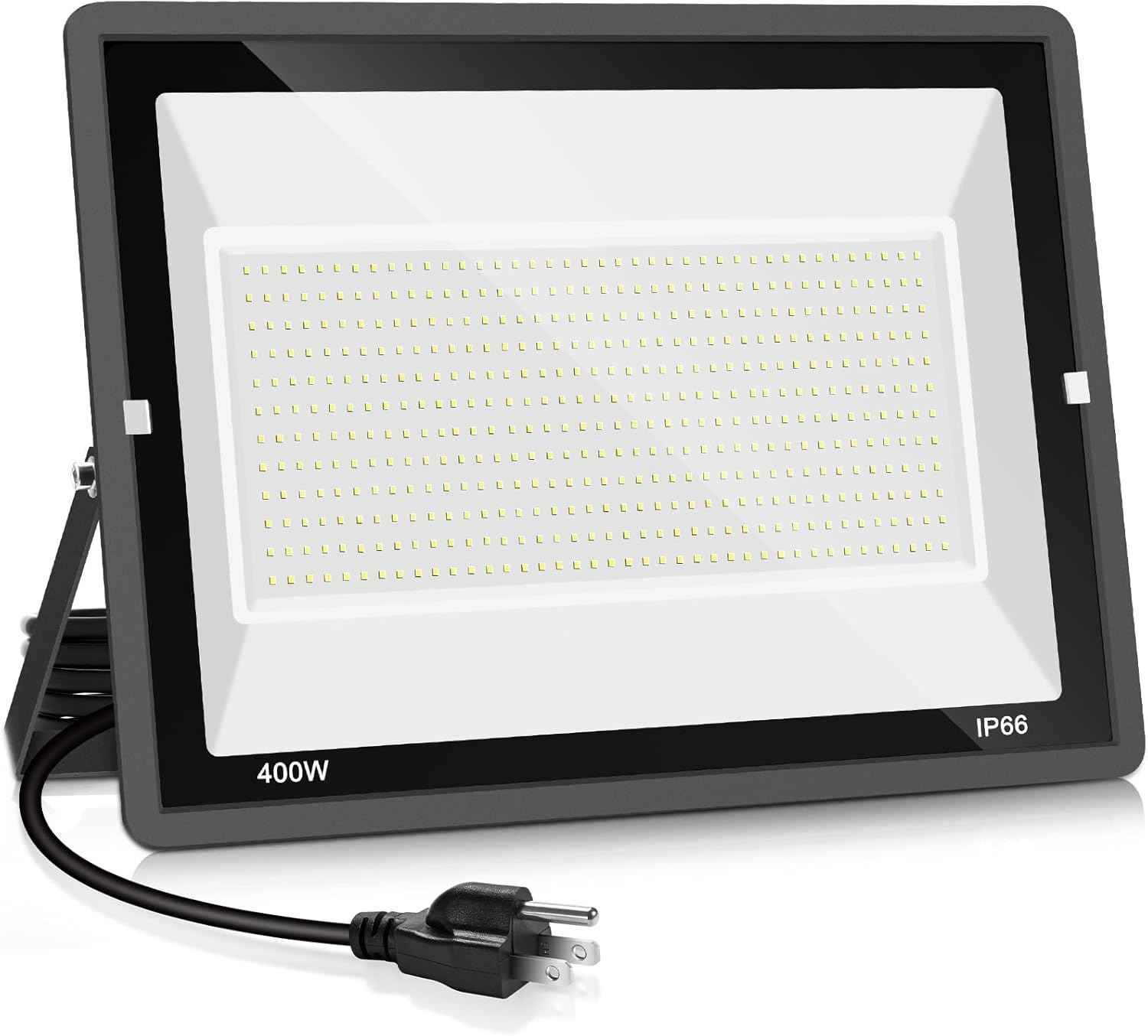 300W LED Flood Light - 2000W Equivalent, 5000K Daylight, 43500LM Waterproof Commercial Lighting for Sports Fields & Stadiums