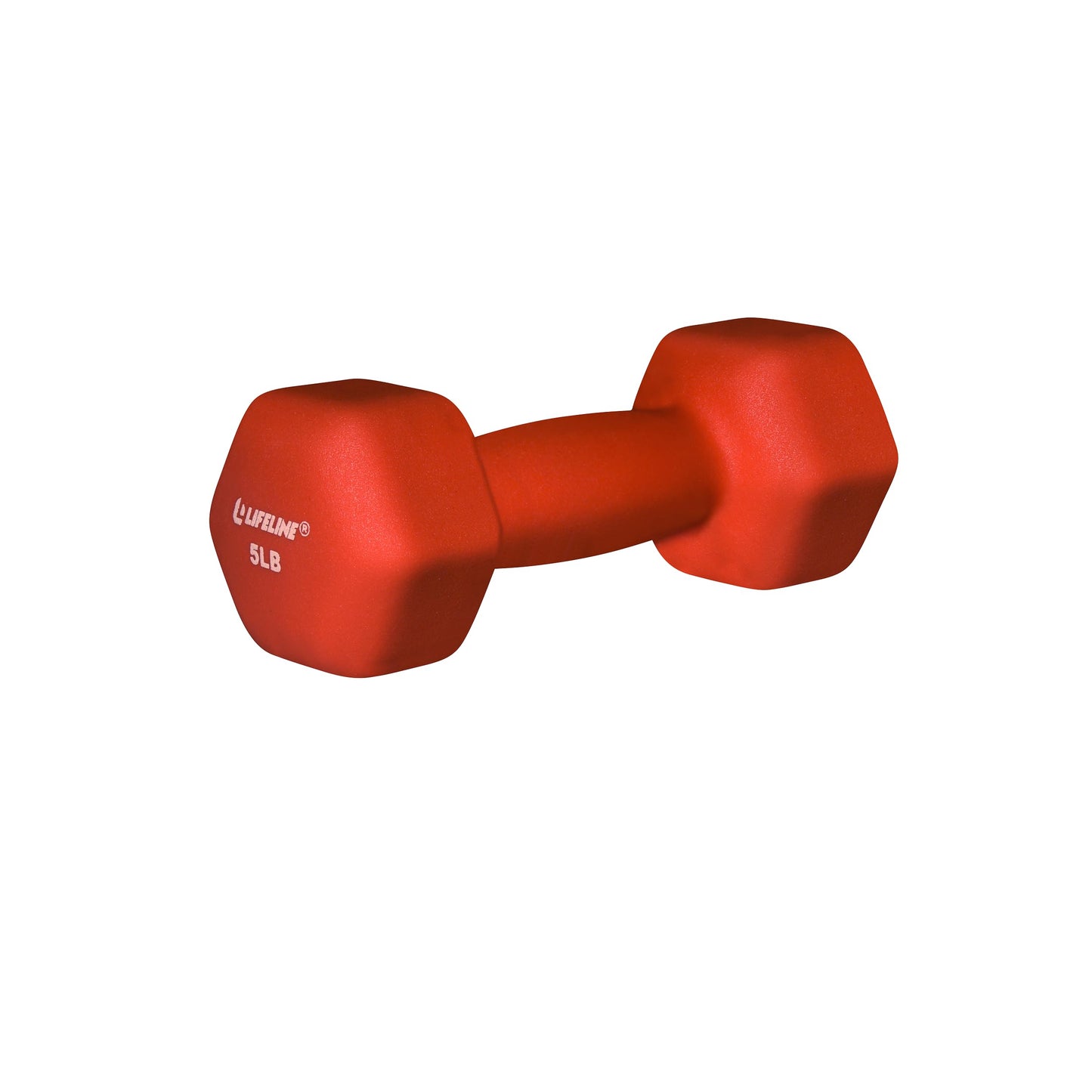 Lifeline Fitness Neoprene Dumbbell Weights - 5 Pounds