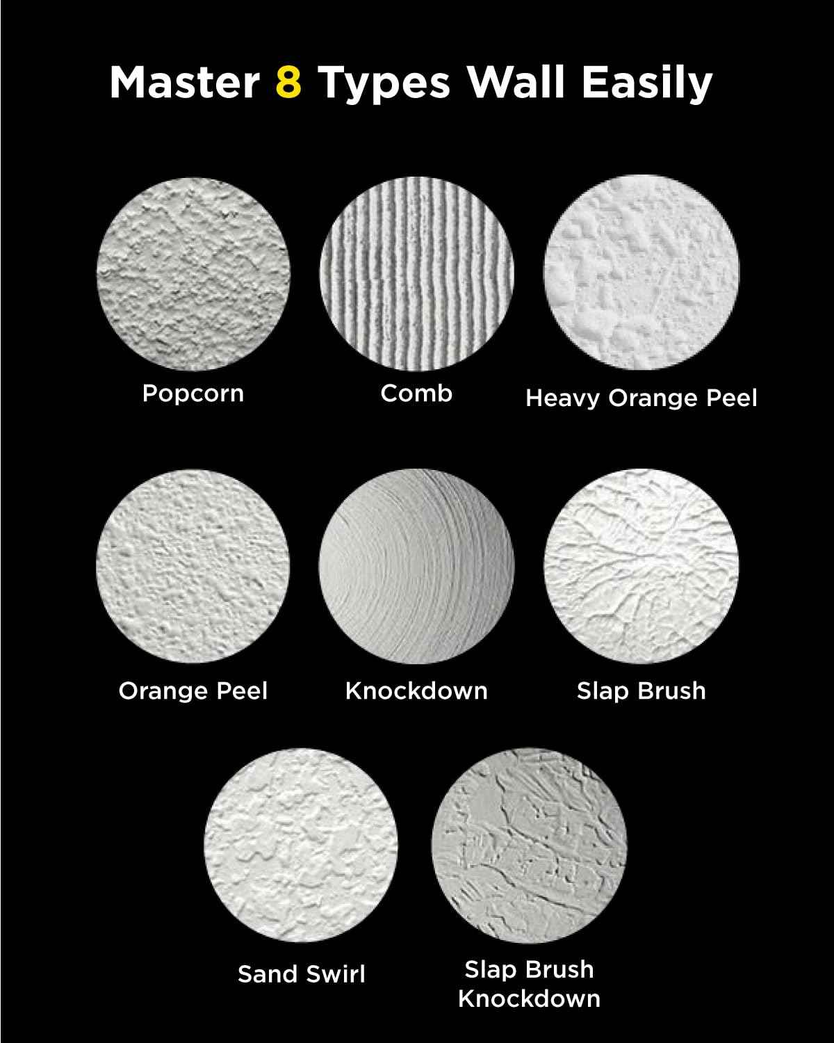 InoKraft Mesh Abrasive 9 inch Drywall Sander Sandpaper, Dust-Free Hook and Loop Drywall Sanding Disc (240 grit - 10pcs)