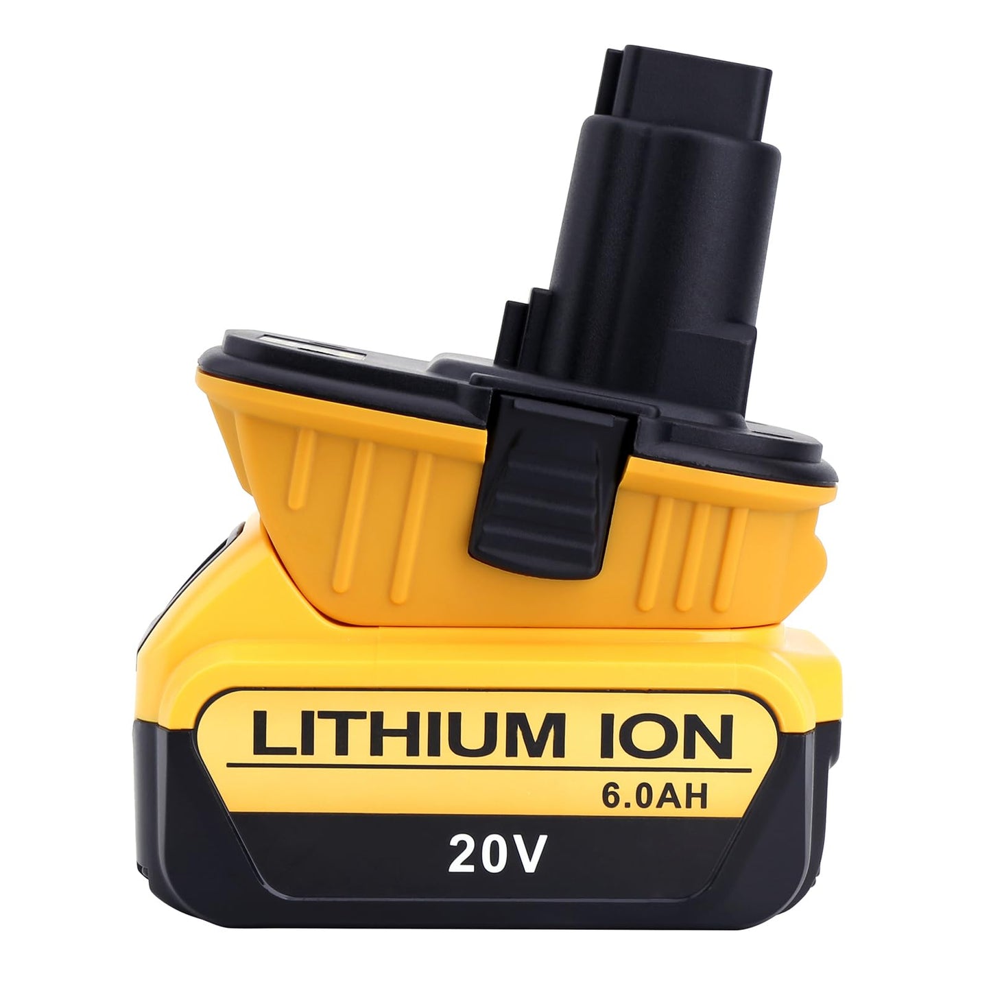 2-Pack DCA1820 Adapter Compatible with Dewalt 18V to 20V Adapter, Compatible with Dewalt 18V Cordless Drills, Circular Saw and Sanders, Fits New 20V Max Lithium Batteries DCB201 DCB203 DCB204 DCB206