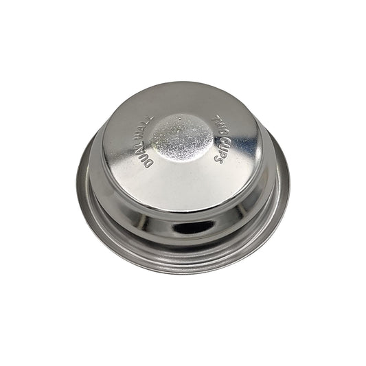 58mm Pressurized Filter Basket Compatible with E61 Group - Dual Wall Filter Basket - 2 Cups Capacity