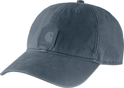 Carhartt Men's Canvas Cap, Iron Blue, One Size