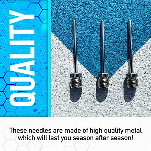 Inflation Needles for Sport Balls - 3 Pack Replacement