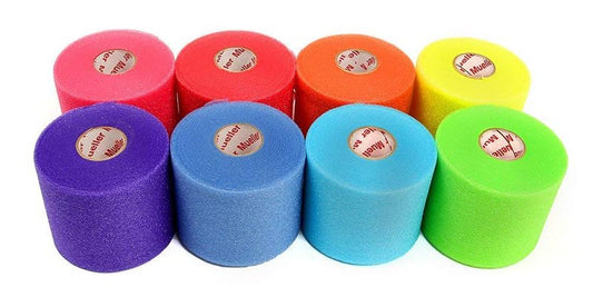 Mueller Rainbow Pack of Sports Pre-Wrap (8 Colors!),30 Yards,Rainbow