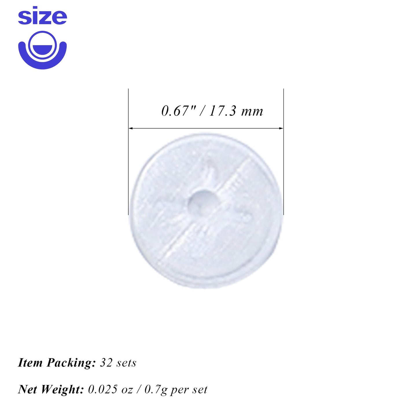 32 PCS Running Race Bib Clips, Running Race Bib Holder for Runers Race Number Buckle Fixing Clips Fasteners for Field Events Triathlon Skating Track Marathon Running Gear Accessories,Clear,LXLVOUEG