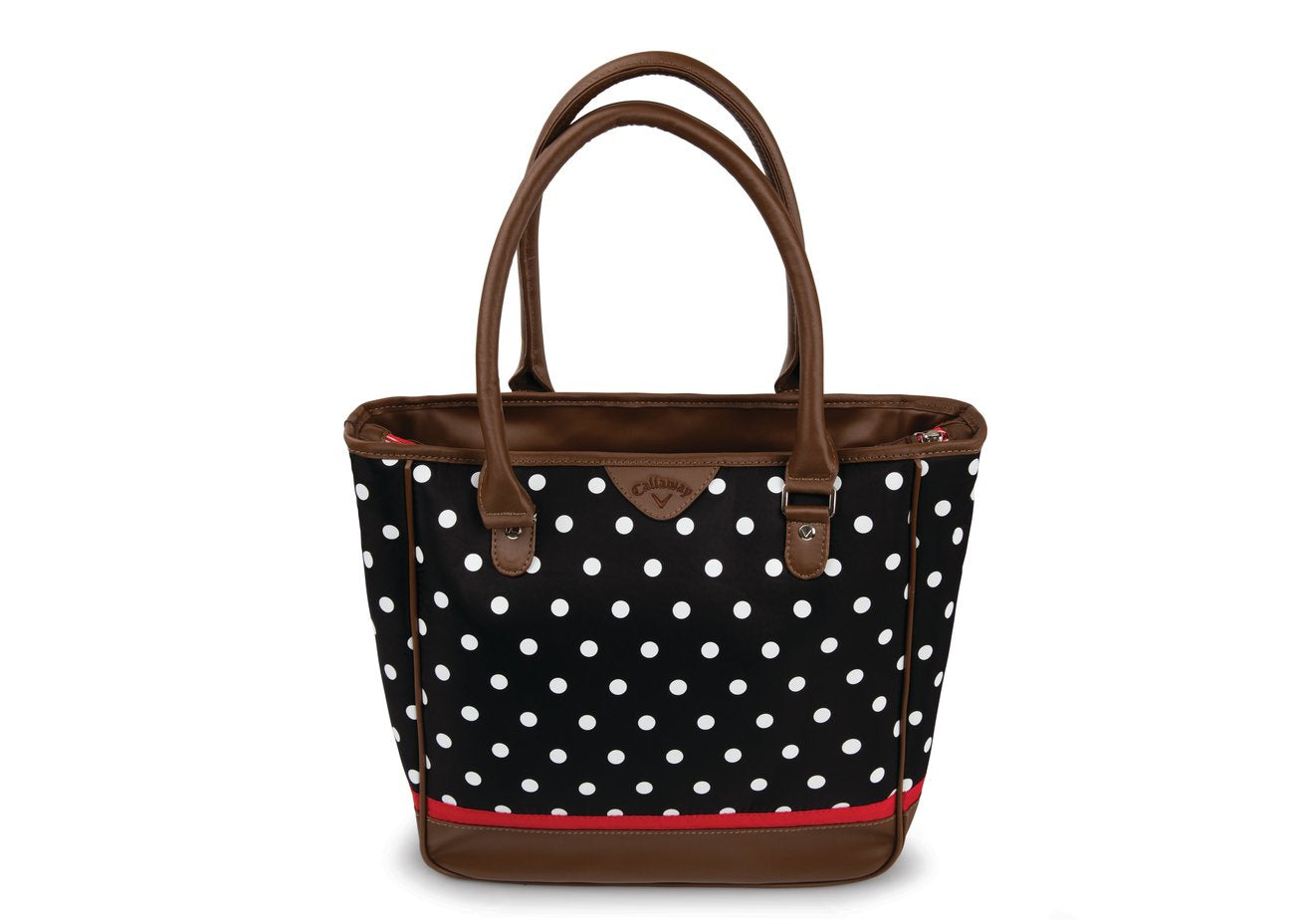 Callaway 2016 Uptown Polka Dot Tote Bag for Adults, Black/White, One Size