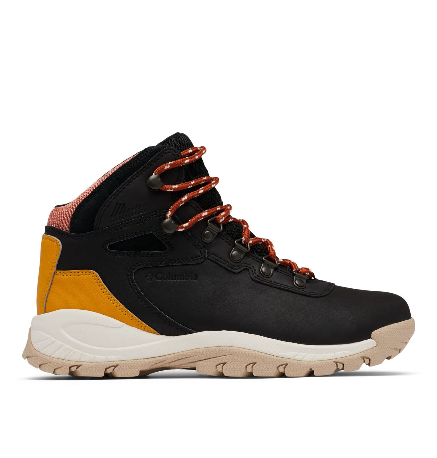 Columbia Women's Newton Ridge Plus, Black/Golden Yellow, 10.5