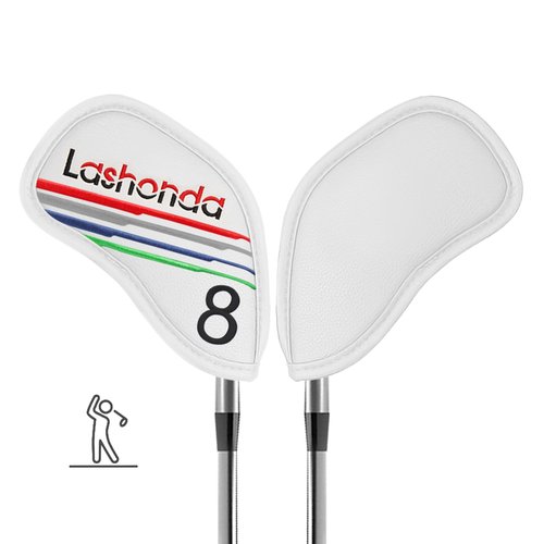 Lashonda Iron Golf Headcovers｜Premium Club Head Covers｜Lightweight Waterproof & Dustproof｜Reinforced Durable Design｜Non-Slip Buckle（Compatible with Iron Sets）