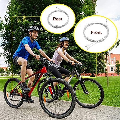 Premium Bicycle Brake Cable Set - 2M Universal Replacement Kit